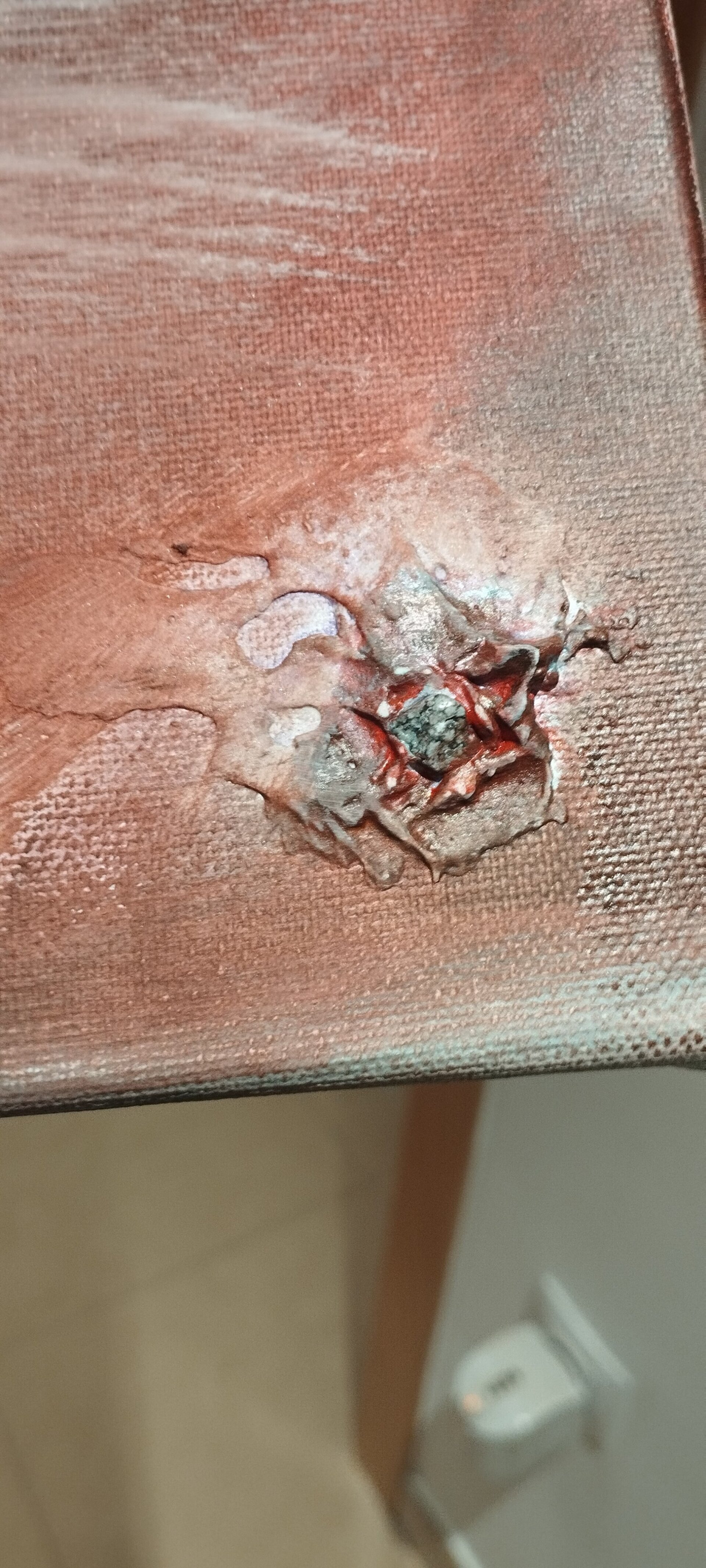 Snowflakes obsidian - 10