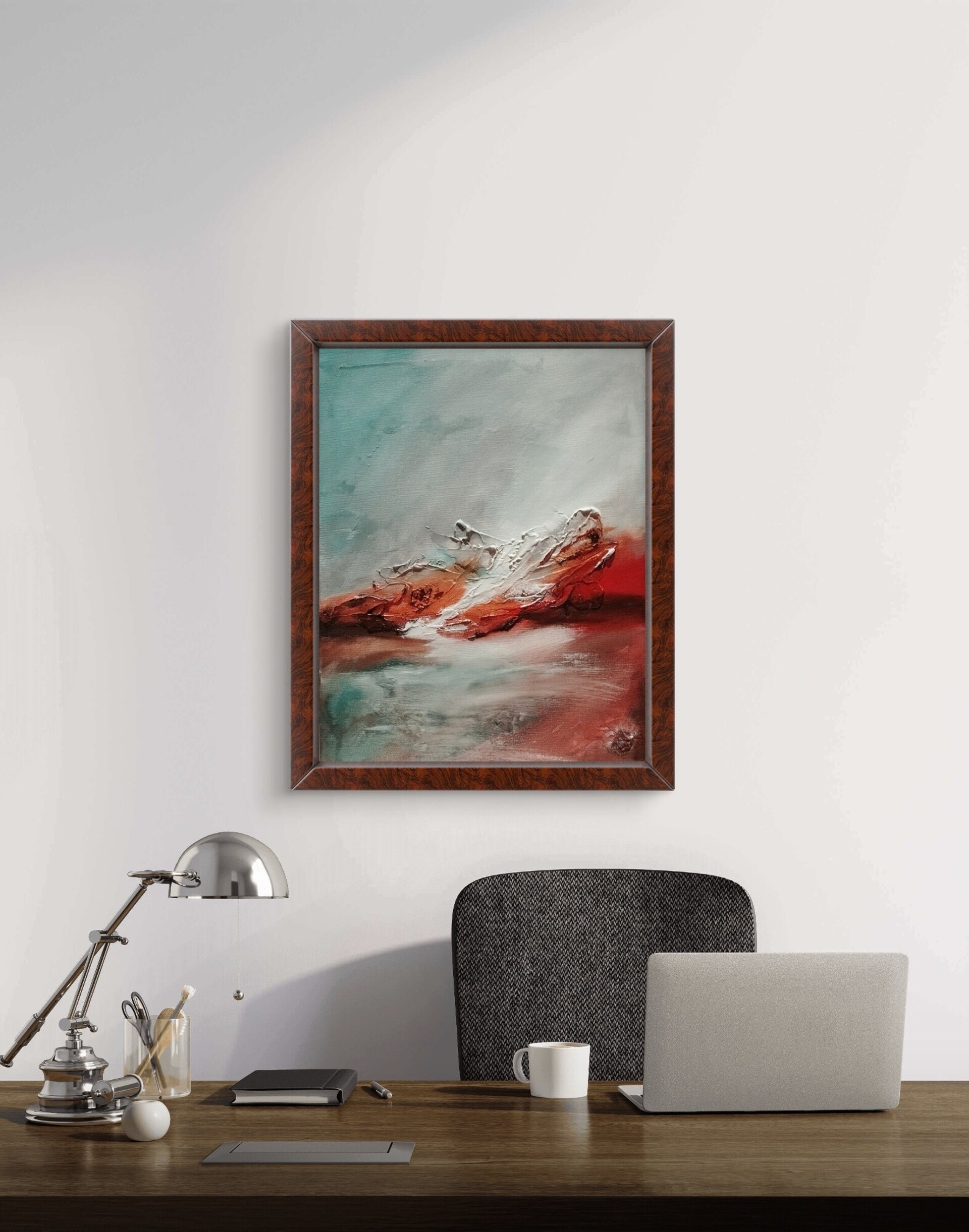 Snowflakes obsidian - 3