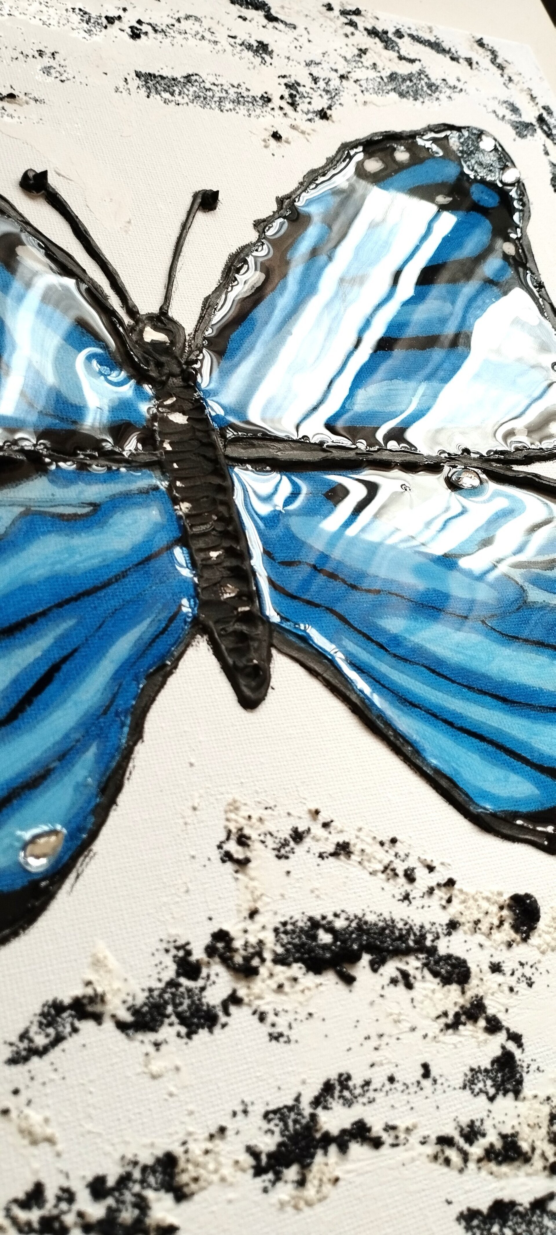 Mariposa azul - 5