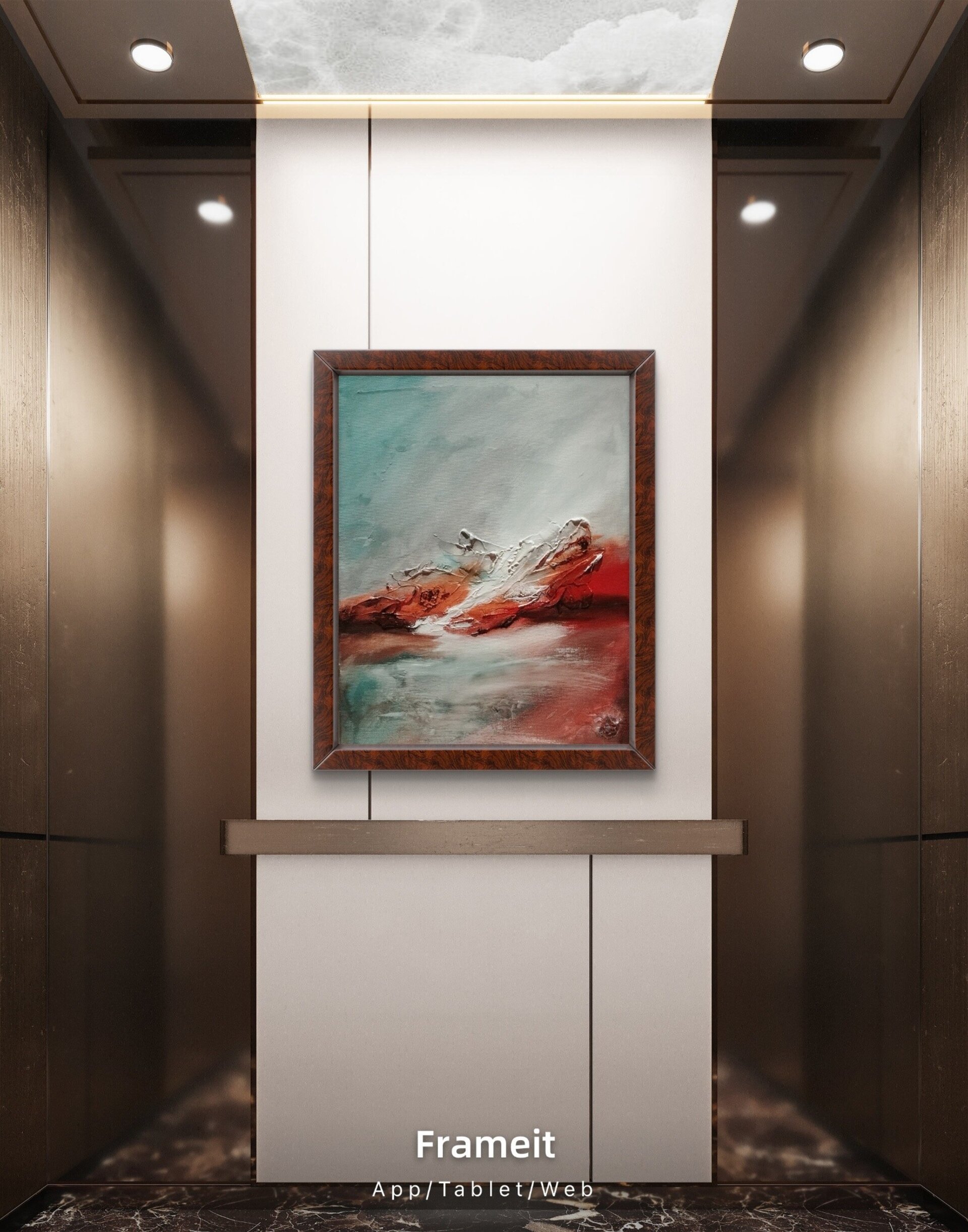 Snowflakes obsidian - 4