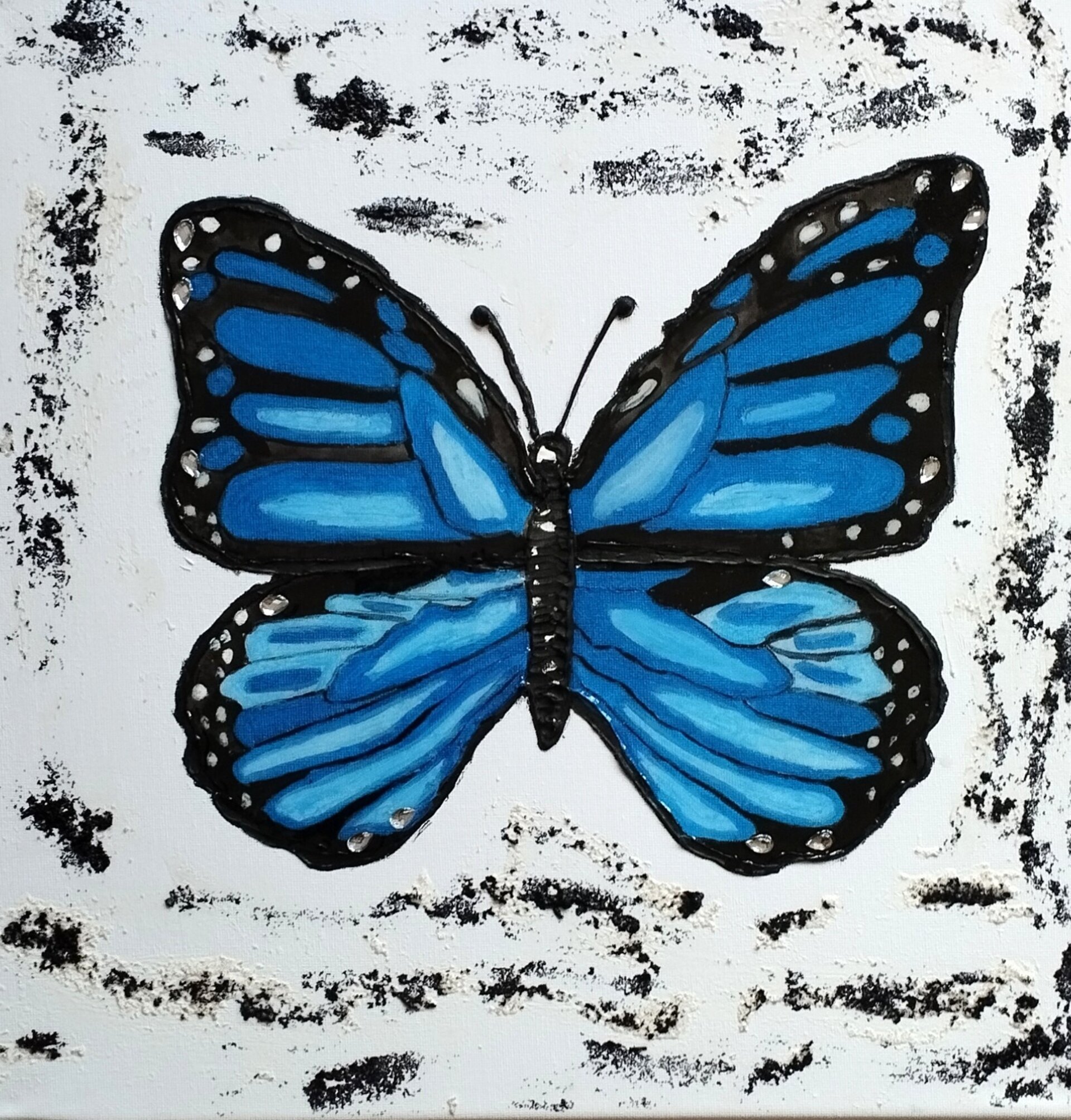 Mariposa azul - 4