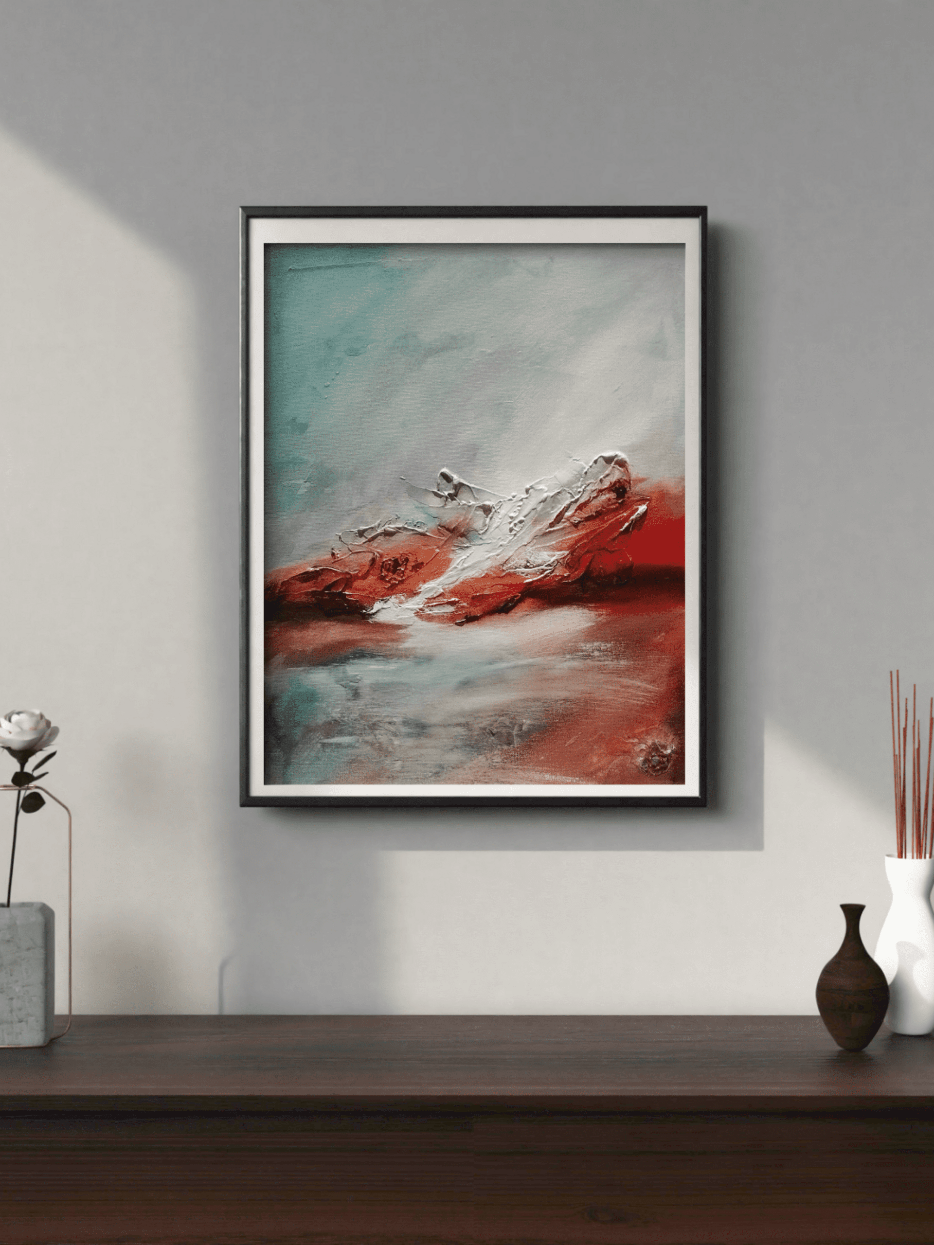 Snowflakes obsidian - 7